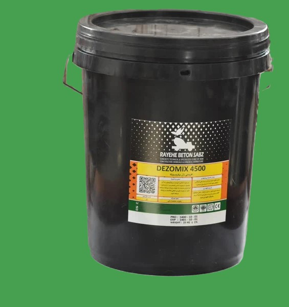 تصویر محصول افزودنی ژل میکروسیلیس الیاف دار DEZOMIX 4500 (25کیلویی) | کلینیک بتن ایران - کلینیک بتن ایران